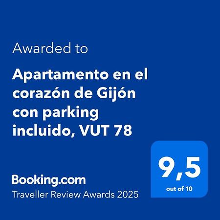 Apartamento En El Corazon De Gijon Con Parking Incluido, Vut 78 Exterior photo