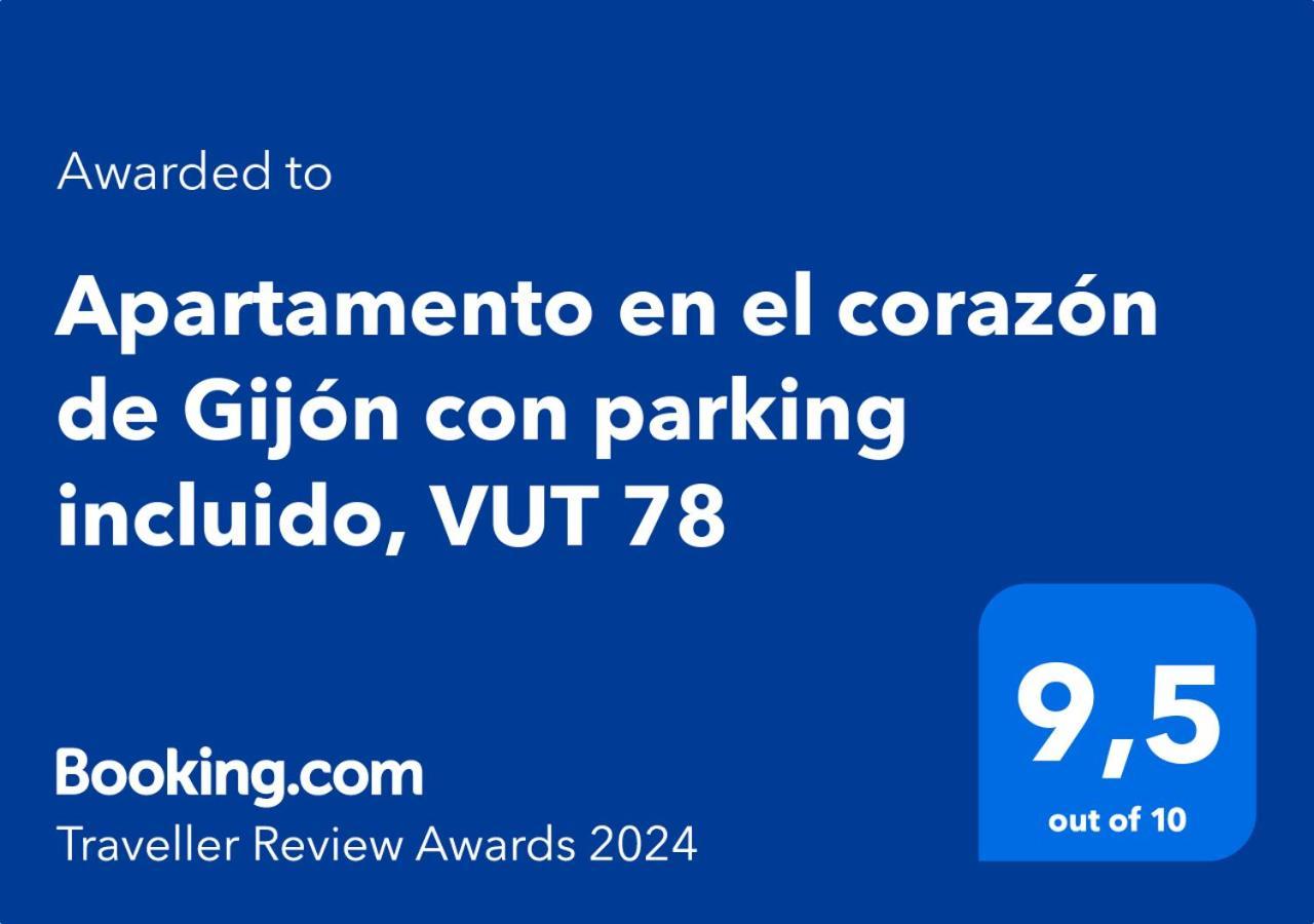 Apartamento En El Corazon De Gijon Con Parking Incluido, Vut 78 Exterior photo